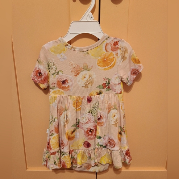 Posh Peanut Romper Dress 6-12m - Picture 2 of 4